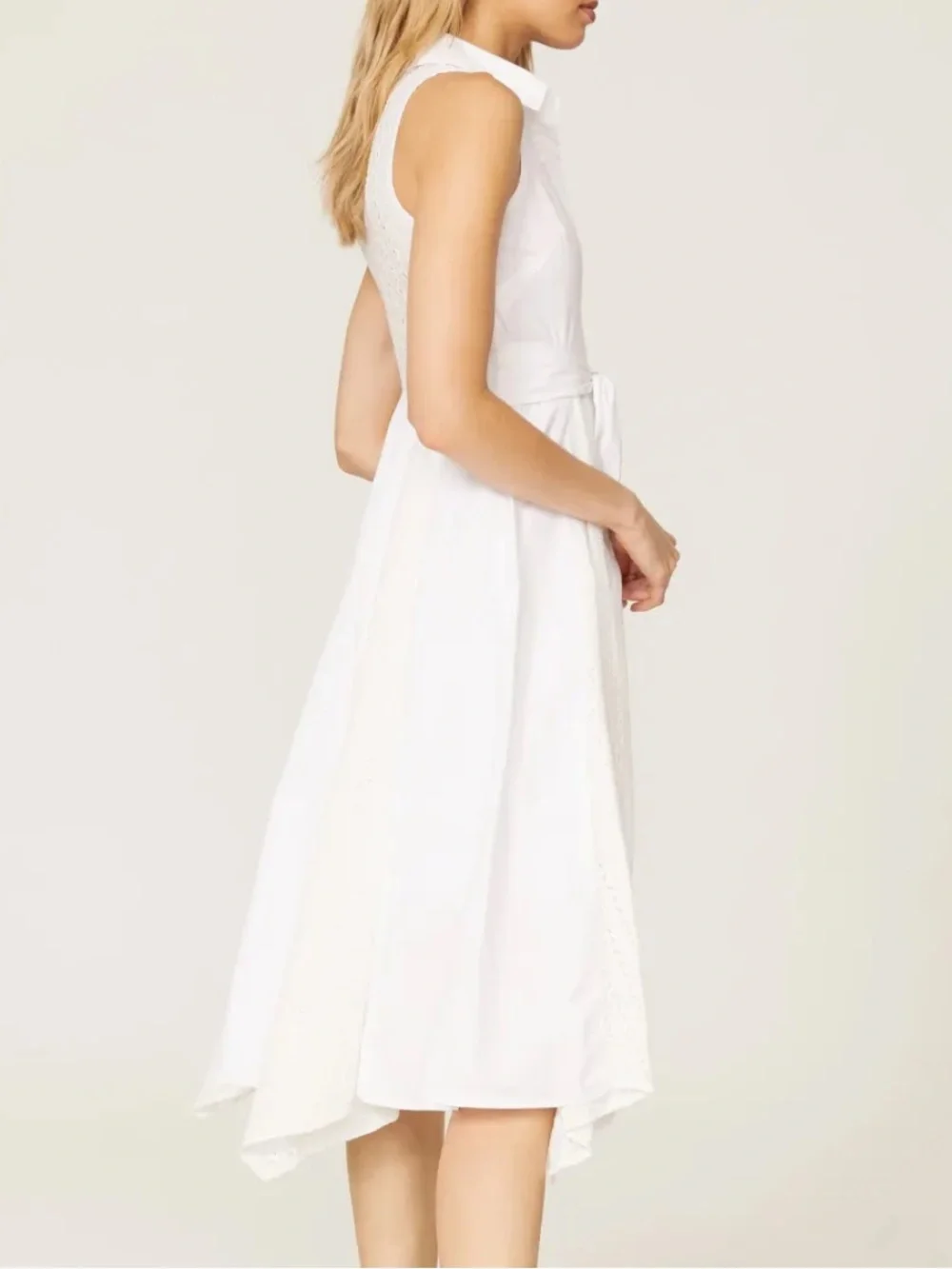 Marissa Webb Classic Sleeveless White Dress Excellent condition size 12